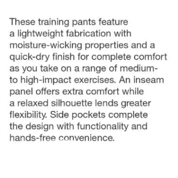 Men's Train Pants 30” Inseam - All in Motion Navy Size XXL - Picture 8 of 11